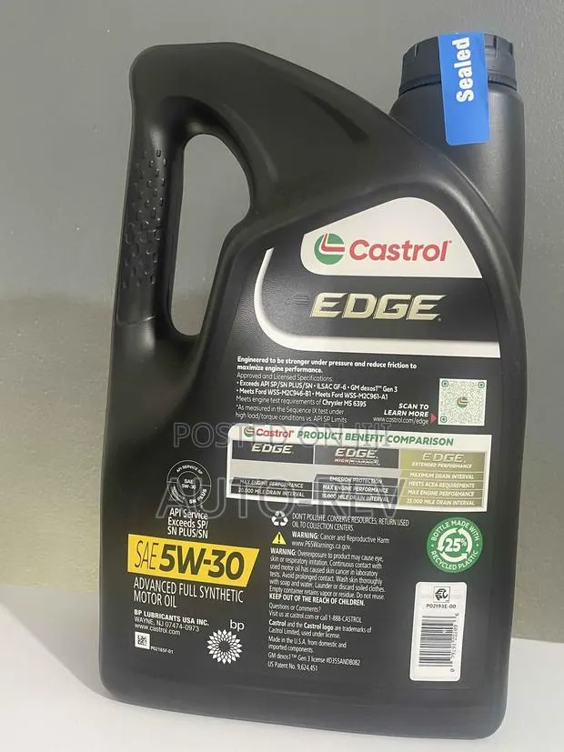 CASTROL EDGE 5w-30 || 20K Miles of Protection · Photo 1