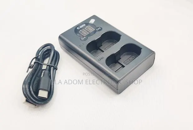 Dual Lp E6 Battery Charger · Photo 1