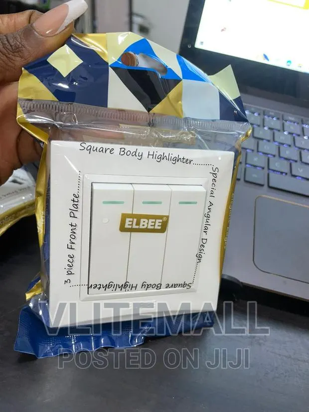 Elbee 3gang 2way Switch (LB-5302) · Photo 1