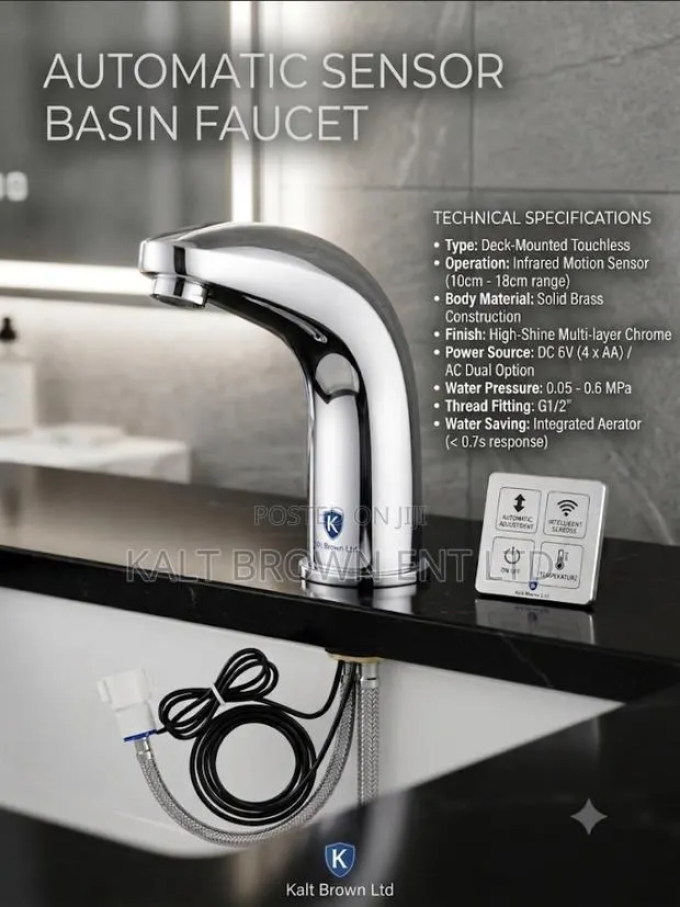 Automatic Sensor Basin Faucet · Photo 1