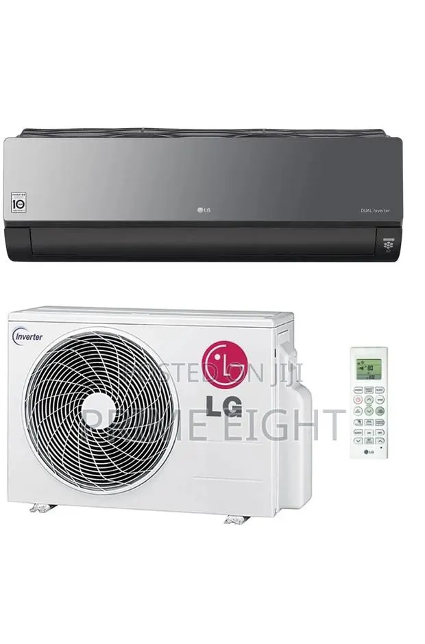 LG ArtCool 2.5HP 24k BTU Premium Black Dual Inverter Wifi AC · Photo 1