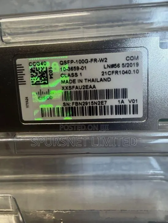Cisco QSFP-100g-Fr-W2 · Photo 1