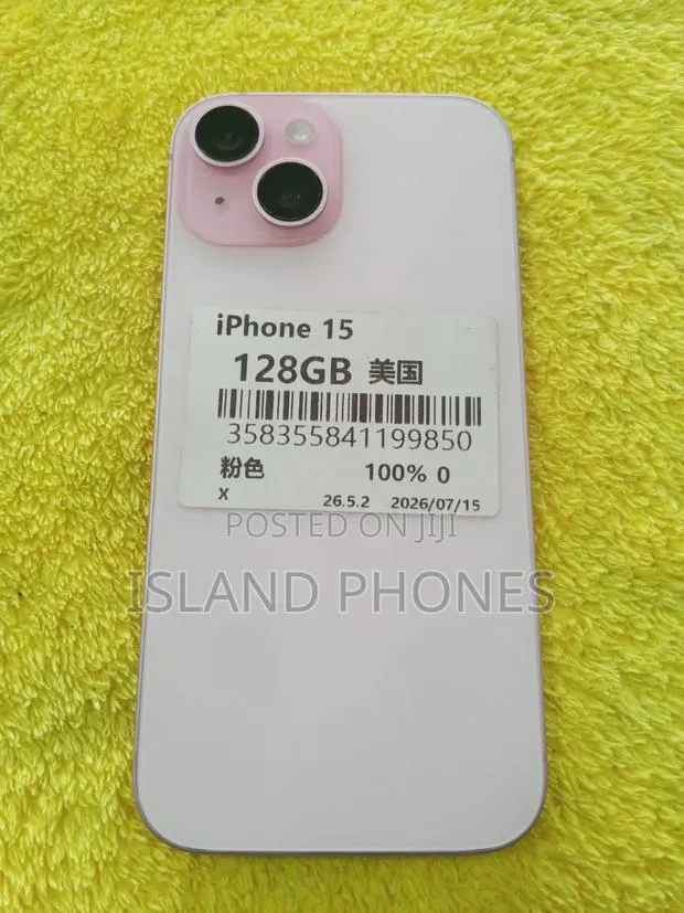Apple iPhone 15 128 GB Pink · Photo 1