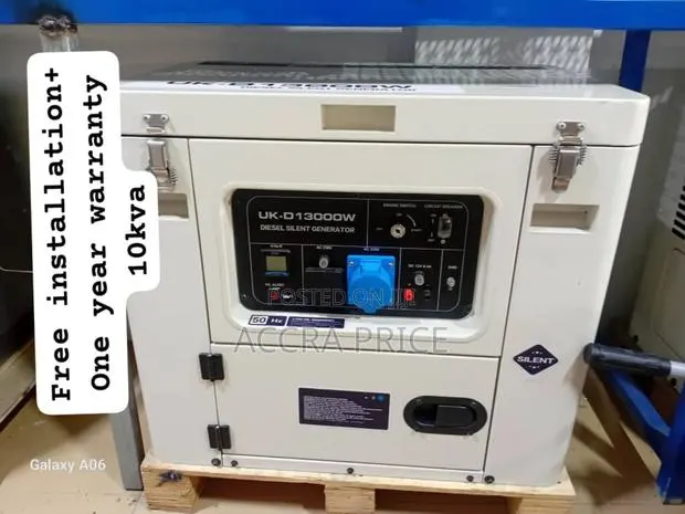 Power Wizard 10kva Uk-D Diesel Generator 13000watts · Photo 1