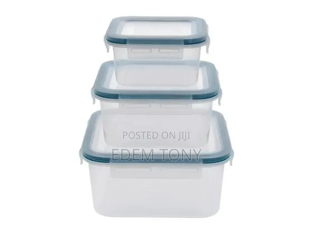Silvercrest Food Storage Container 3pcs Set · Photo 1