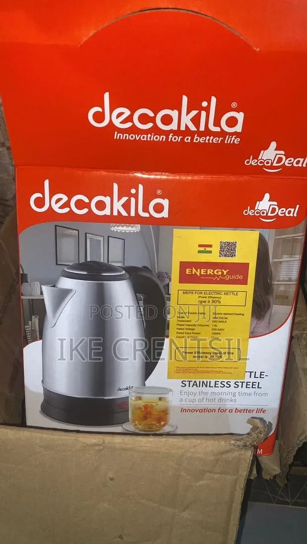 Decakila Electric Kettle 1.8l · Photo 1