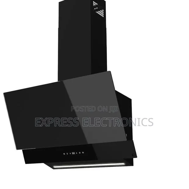 Place Your Midea 90cm Angled Cooker Hood W/ Black Tempered Glass · Photo 1