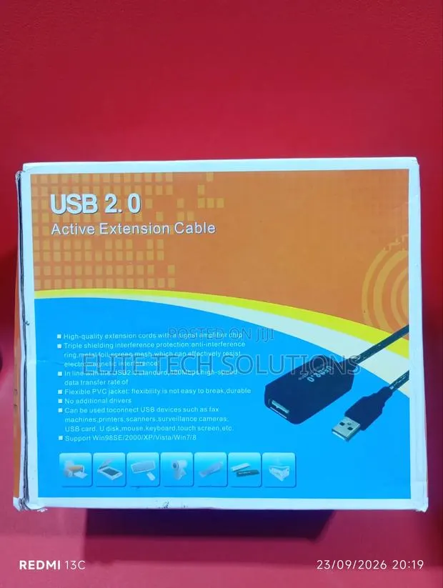 USB Extension Cable 2.0 20m · Photo 1