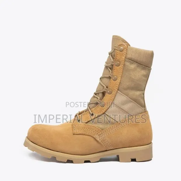 Grade 'A' Tactical Military Desert Boots · Photo 1