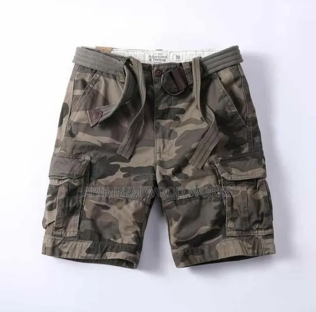 Khaki Camouflage Shorts and Denims · Photo 1