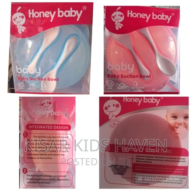 Baby Sunction Bowl With Spoon and Fork 6months to 3years · Photo 1