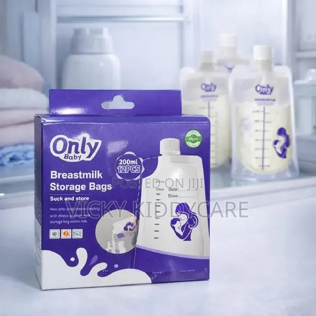 12 PCS 200 Ml Breastmilk Storage Bags · Photo 1
