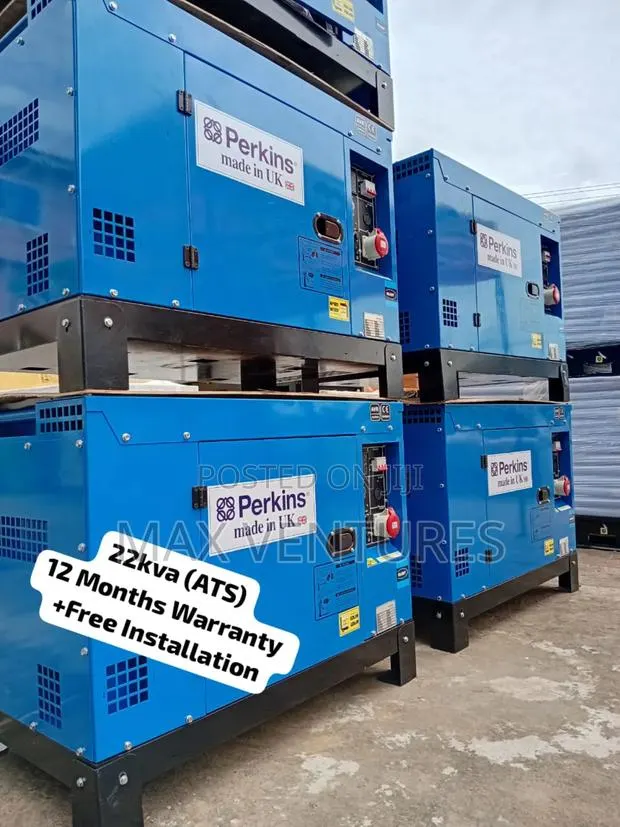 Brand New Perkins 22kva Diesel Generator 22kva Designdynamo · Photo 1