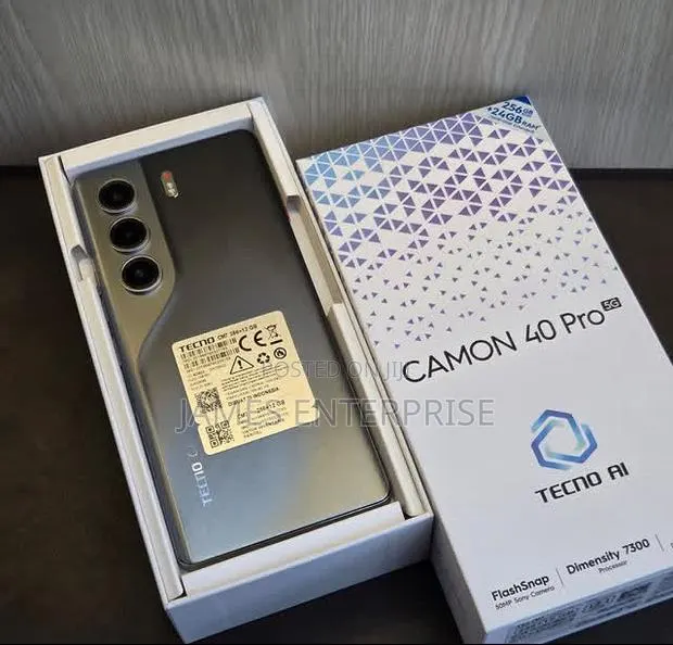New Tecno Camon 40 Pro 4G 256 GB · Photo 1