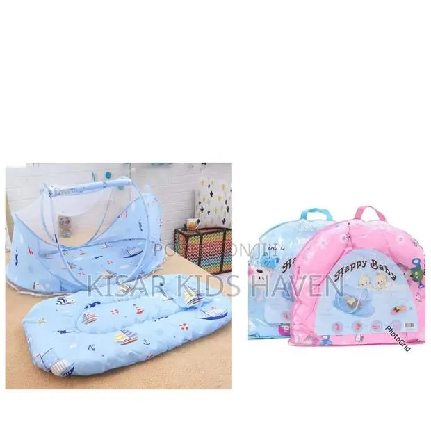 Baby Mattress With Pillow and Mosquitoe Net 0 to 4 Months · Photo 1