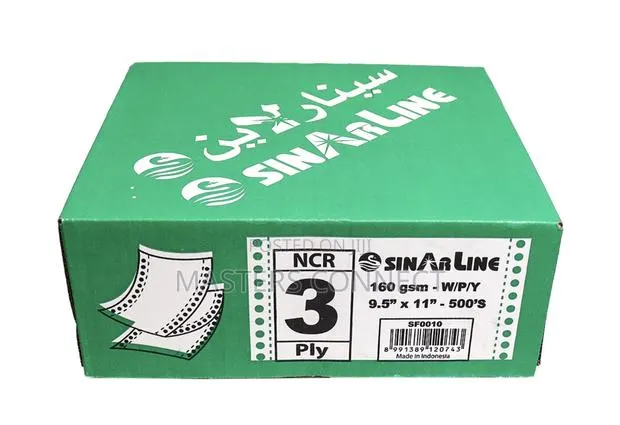 Sinarline A4 3ply Paper 1000pcs · Photo 1