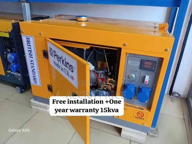 Fuel Fusion Perkins 15kva Diesel Generator 13kw Easy Start · Photo 1