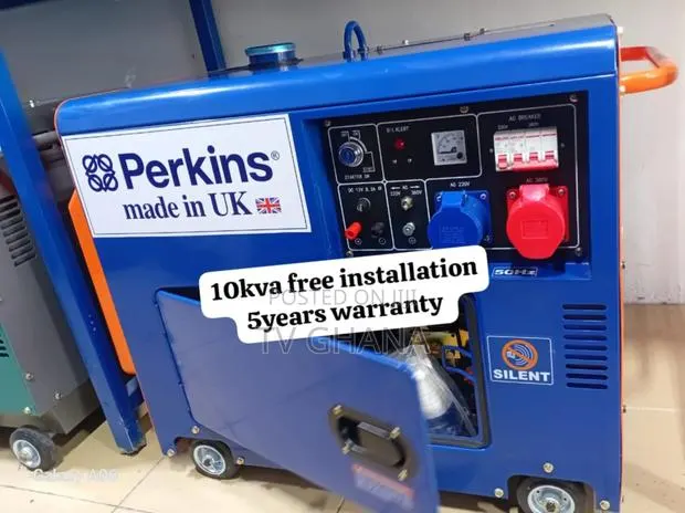 Perfect Home Generator Perkins 10kva Diesel 13000watts Diese · Photo 1