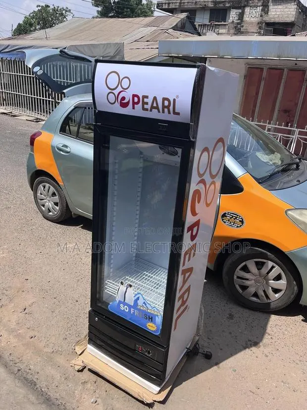 Pearl 318 Litres White Colour Display Fridge for Shops Pups · Photo 1