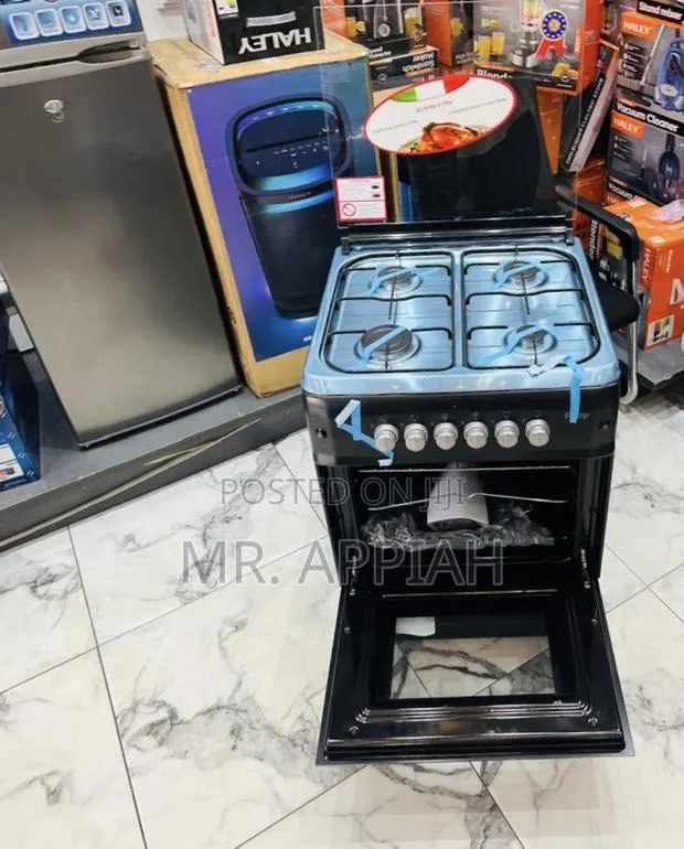 Super Classic Ferre 60x60cm Gas Oven 4 Burner(Glass Lid) · Photo 1