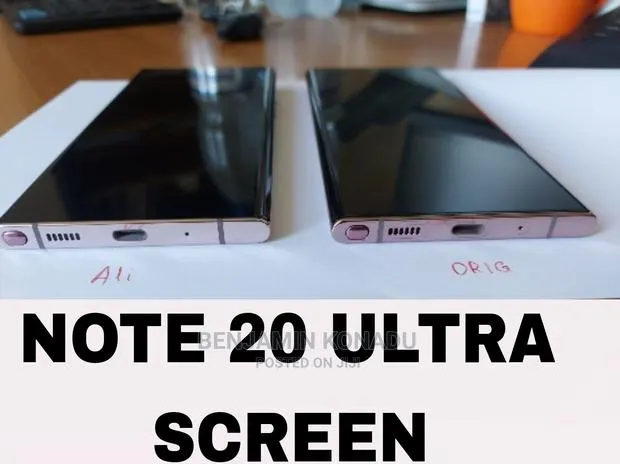 Amoled Original Note 20 Ultra Screen Support Finger Print · Photo 1