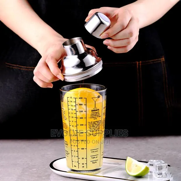 400ml Calibrated Cobbler Glass Shaker · Photo 1