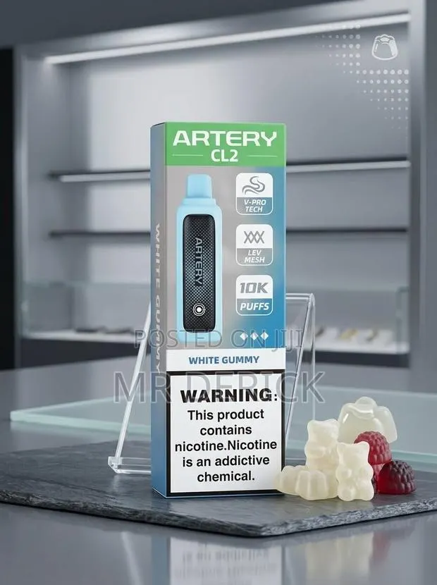 10,000 Puff Artery Vapa ( White Gummy)