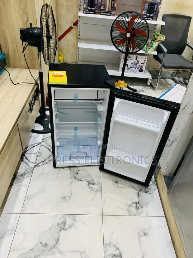 Lovely New Pearl 80Lit Table Top Fridge Black/Red PF-109 Single Door · Photo 1