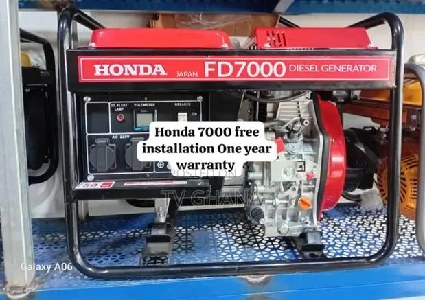 Power Without Compromise Honda Fd7000 Petrol Generator · Photo 1