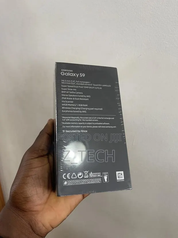 New Samsung Galaxy S9 64 GB Black · Photo 1