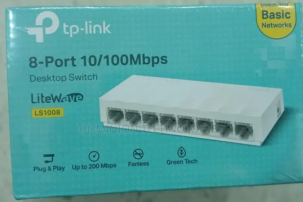 Tp-Link Ls1008 8-Port 10/100mbps Desktop Network Switch · Photo 1