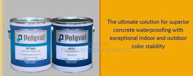 Industrial Elastomeric Polyurethane Waterproof Coating, 7.6l · Photo 1