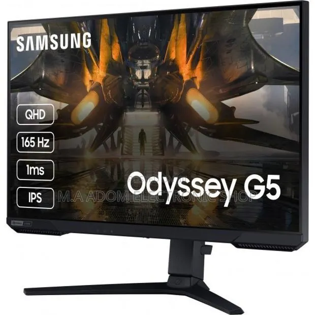 Samsung 27” Smart QHD 2K Odyssey G5 Gaming Monitor · Photo 1