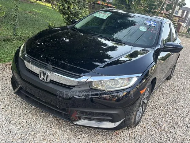 Honda Civic LX 4dr Sedan (2.0L 4cyl) 2016 Black · Photo 1