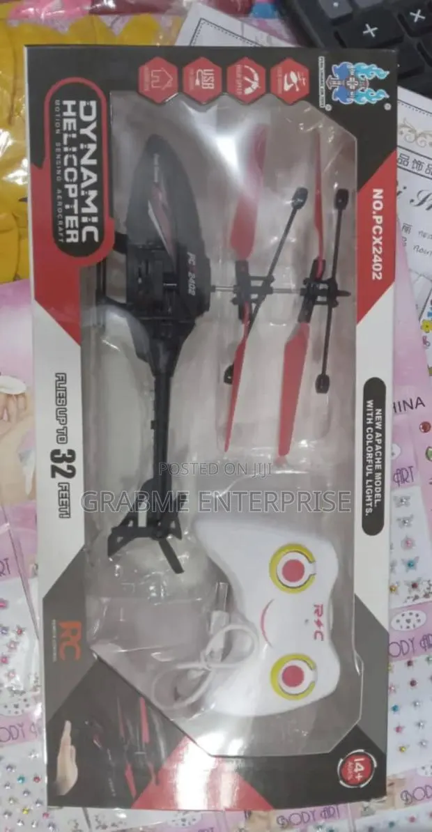 Kids Flying Helicopter, Remote Controlled · Photo 1