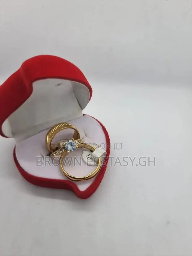 Wedding and Engagement Ring ( 3 Piece ) · Photo 1