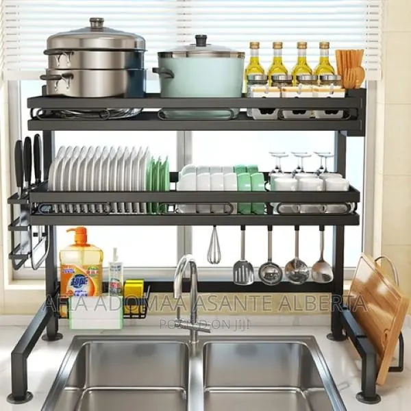 Strong Metal Over Sink 2 Tier Kitchen Rack · Photo 1