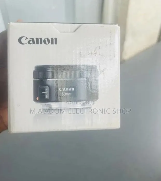Newly in Stock Canon EF 50mm F/1.8 STM Lens · Photo 1