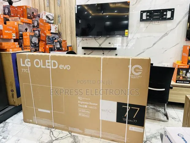 Available Now at Store Oled Smart 77c3 Television · Photo 1