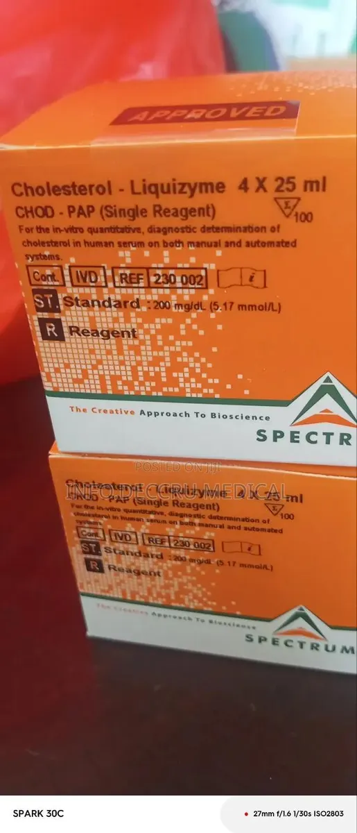 Spectrum (Cholesterol - Liquizyme 4*25 Ml) · Photo 1