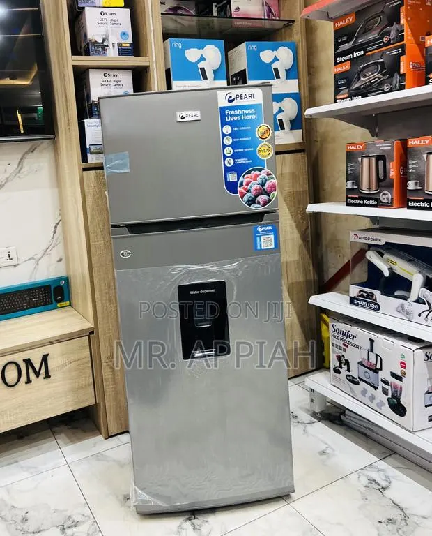 Quality Pearl Pf-2521w0-5e Double Door Electric Fridge(Gray). · Photo 1