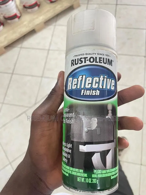 Reflective Finish Spray For Safety · Photo 1