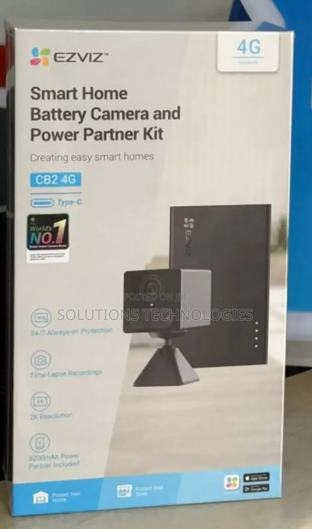 Ezviz Cb2 4g and Power Partner Kit · Photo 1
