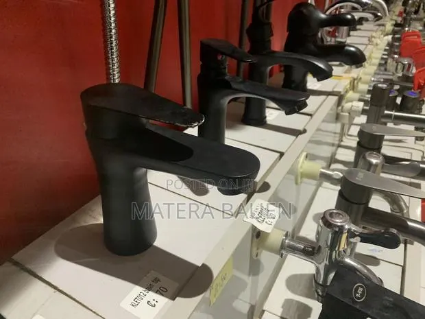 Modern Basin Tap | Black - Anti Rust #Klet 012 · Photo 1