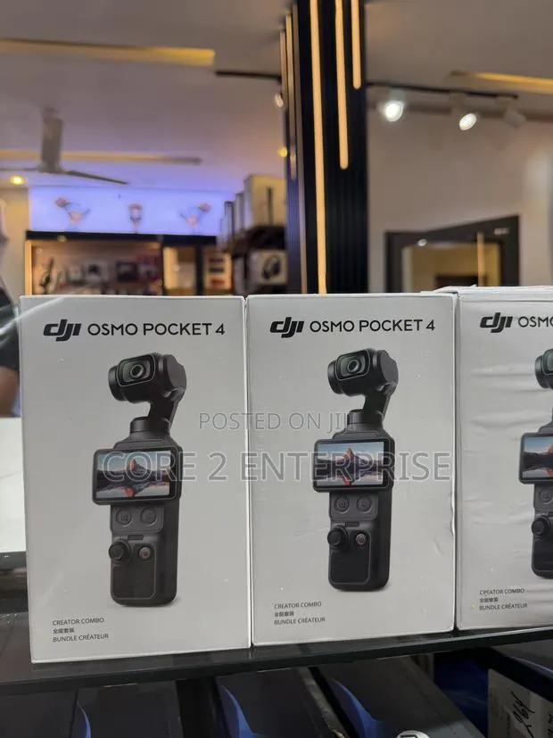Dji Osmo Pocket 4 Creator Combo – Brand New