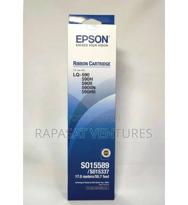 Epson LQ-590 Ribbon Cartridge (S015589/ S015337) · Photo 1
