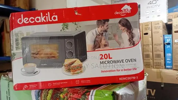Decakila 20L Microwave Oven – Perfect for Small Kitchens · Photo 1