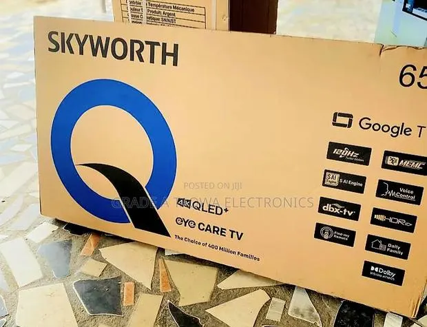Dolby Vision/Atmos Skyworth 65inch QLED Google TV · Photo 1