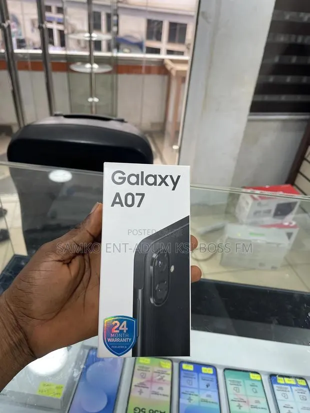 New Samsung Galaxy A07 128 GB Black · Photo 1