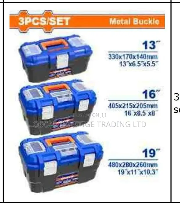 3pcs Tools Boxes Set · Photo 1